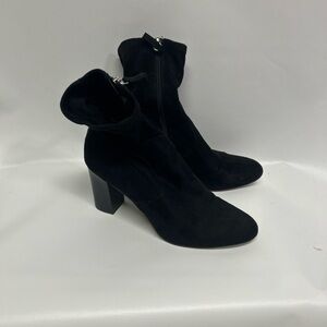 Steve Madden Black Heeled Boots